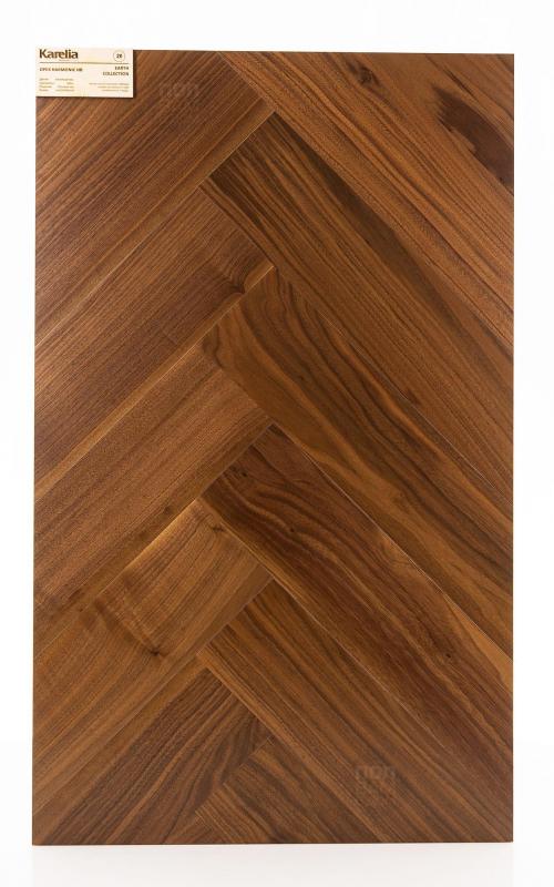 Инженерная доска Karelia Орех Harmonic HB