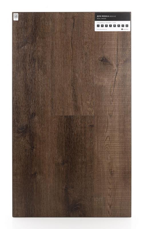 SPC ламинат Alpine Floor Дуб Мокка ECO 2-2