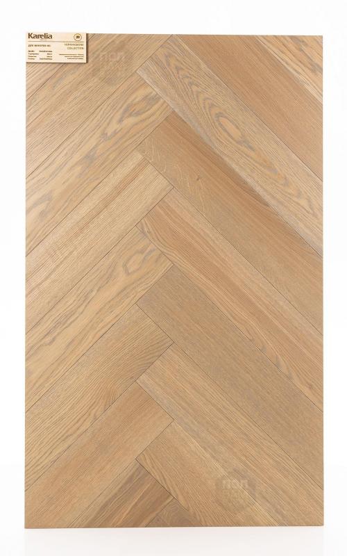 Инженерная доска Karelia Дуб Whisper HB