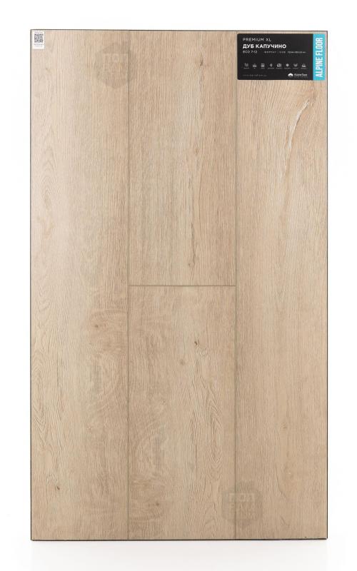 SPC ламинат Alpine Floor Дуб Капучино ECO 7-12