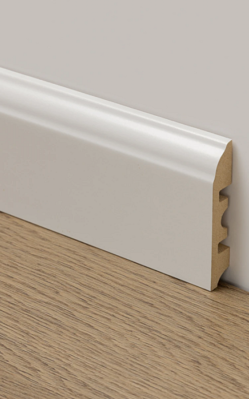 Плинтус напольный FloorWay White